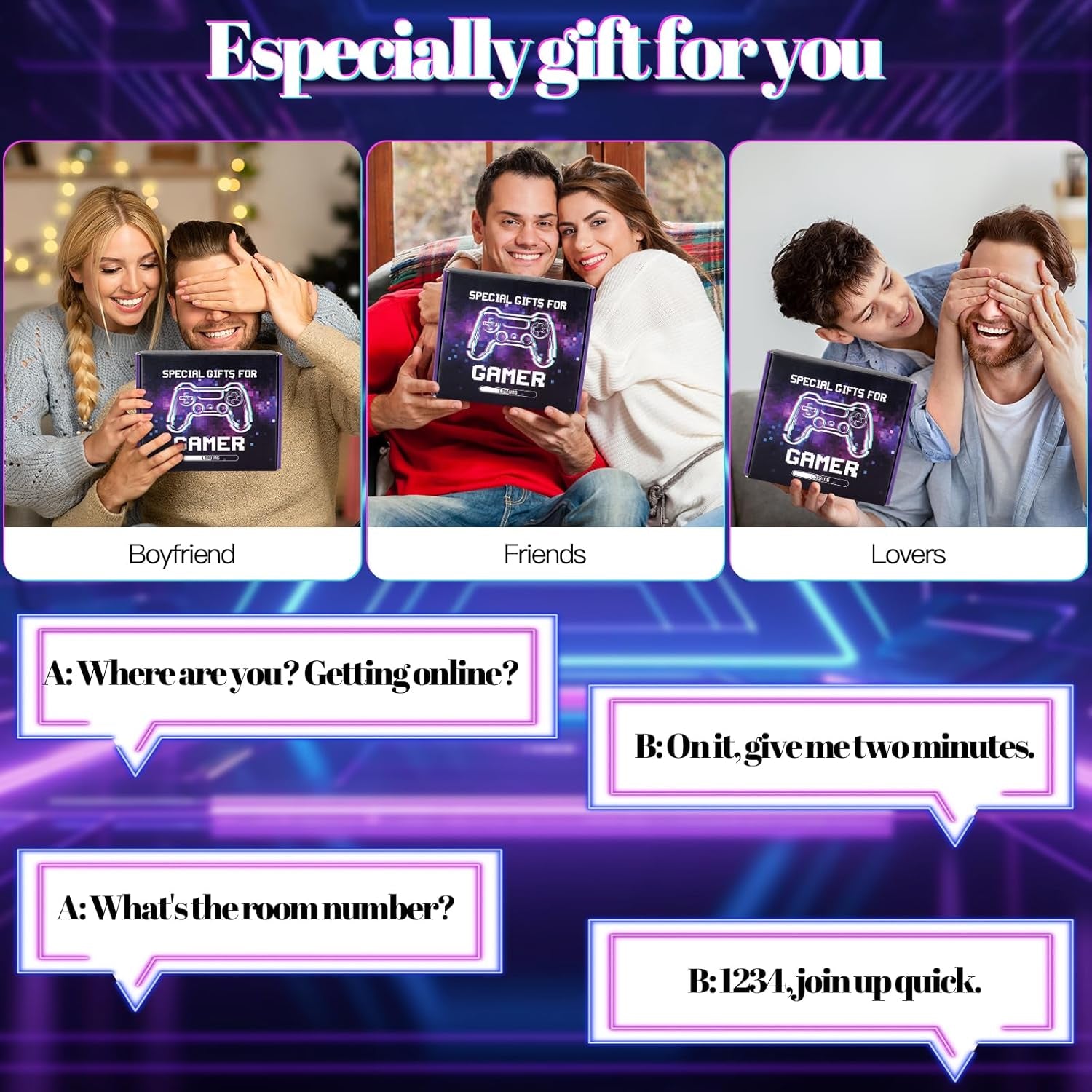 Gamer Gifts for Men Teens Boys, Cool Gaming Gifts Bulk Set for Game Lover, Gaming Mugs, Teen Boy Gift Gaming Stuff, Birthday, Fathers Day Gift for Gamers Men Girl Boyfriend Husband Teenage Idea